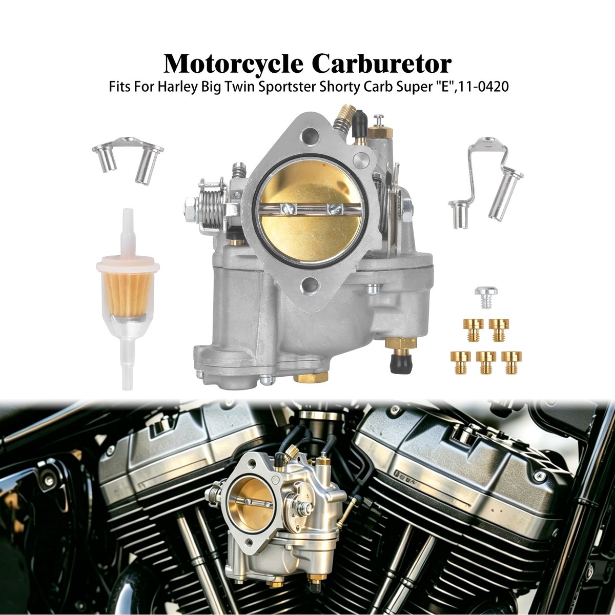 Buell comp 5’9 29L Carburetor Assembly Fit For Buell WhiteLightningS1 1998