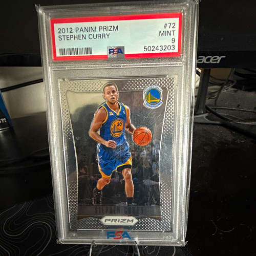 Stephen Curry 2012-13 Panini Prizm Base #72 PSA 9 Graded Warriors