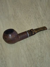 Vintage Estate Marxman Briar Tobacco Pipe,Smoked Century Old Synchro First Prize
