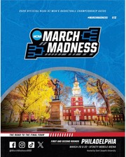 2026 NCAA Tournament March Madness 1st & 2nd Round Program Philadelphia