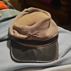 Civil War Confederate Kepi Hat with Infantry Badge Insignia