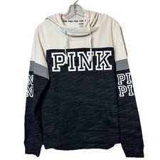 Victoria's Secret PINK Hooded Sweatshirt Hoodie Women  s S Excellent Condition 