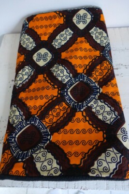Snood, Halsreif, afrikanischer Stoffschal Wax Fleece gefüttert AfrikNCo