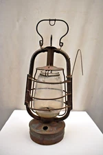 Antique Feuerhand Hurricane Lantern Germany Rustic Farmhouse Decor Oil Lamp "2
