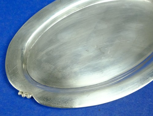 Tango Aceves Mexico Sterling 925 Oval Platter 249 Grams San Francisco No Mono - Picture 6 of 10