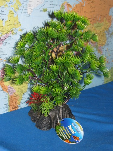PENN PLAX AQUA PLANT GREEN BONSAI 7-8 INCHES ***BRAND NEW & RARE*** - Picture 5 of 10
