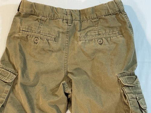 BSA Boy Scouts Of America Green Convertible Short Pants Zp Fly Youth Size 10 - Picture 7 of 10