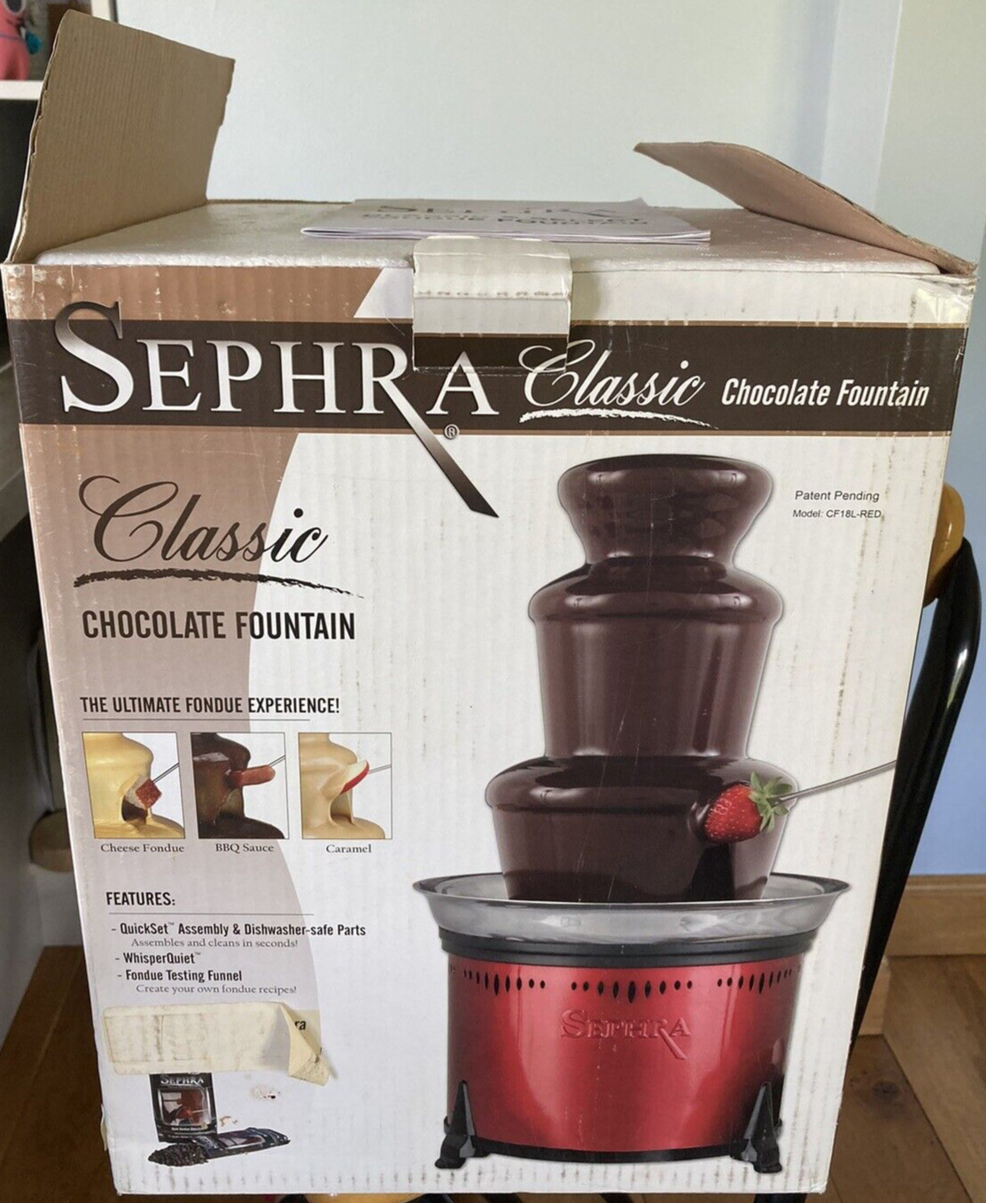 Sephra klassischer Schokoladenbrunnen