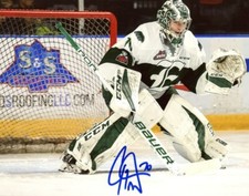 Carter Hart Autographed Signed Everett Silvertips 8x10 Photo CFS COA Flyers