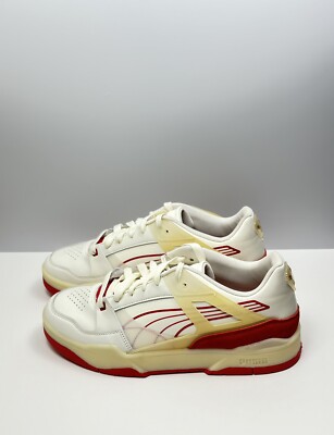 Men's Puma Slipstream Athletic Shoes SZ 12 White/Red 391588-01 New W/O Box