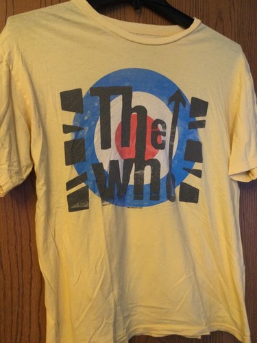 The Who - Yellow Shirt - L - Live Nation Merchandise