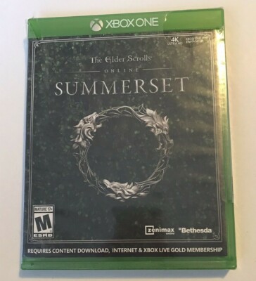Elder Scrolls Online: Summerset - Microsoft Xbox One NEW Video Game ...