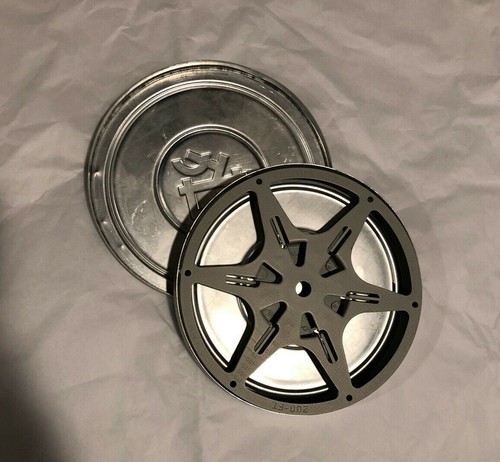 Vintage Super 8 Metal Movie Film Reel In Metal Can Art Deco Kodak Logo 1930s - Picture 4 of 7
