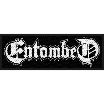 ENTOMBED Standard Patch: LOGO : metal Official Licenced Merchandise fan gift