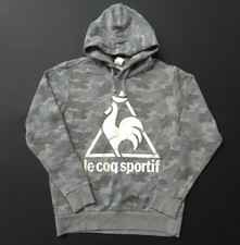 Le Coq Sportif Sweatshirt Pull Over Camo Track Jacket Medium QB-160463