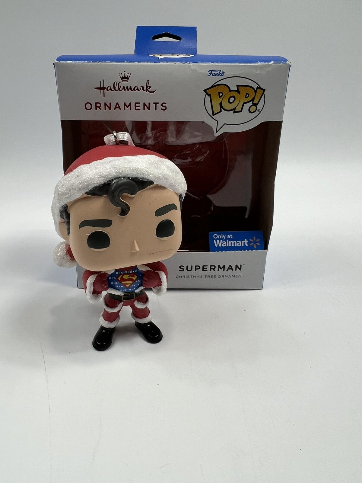 Hallmark Funko Pop Christmas Ornament Superman (Walmart Exclusive)