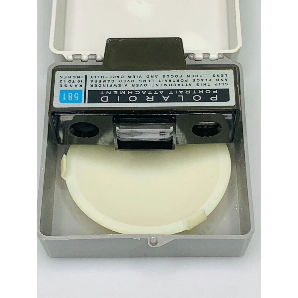 Kit Primer Plano Polaroid Vintage Nº 581 para cámaras Color Pack Foto 4 de 4