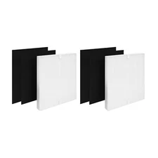 Nispira HEPA Carbon Filter Replacement for Coway Air Purifier AP-1512H, 2 Sets