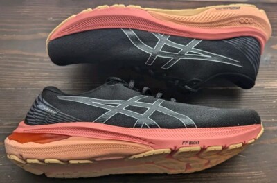 ASICS GT-2000 11 - Running Shoes Black Orange Sneakers 1012B271 Womens 10.5 New