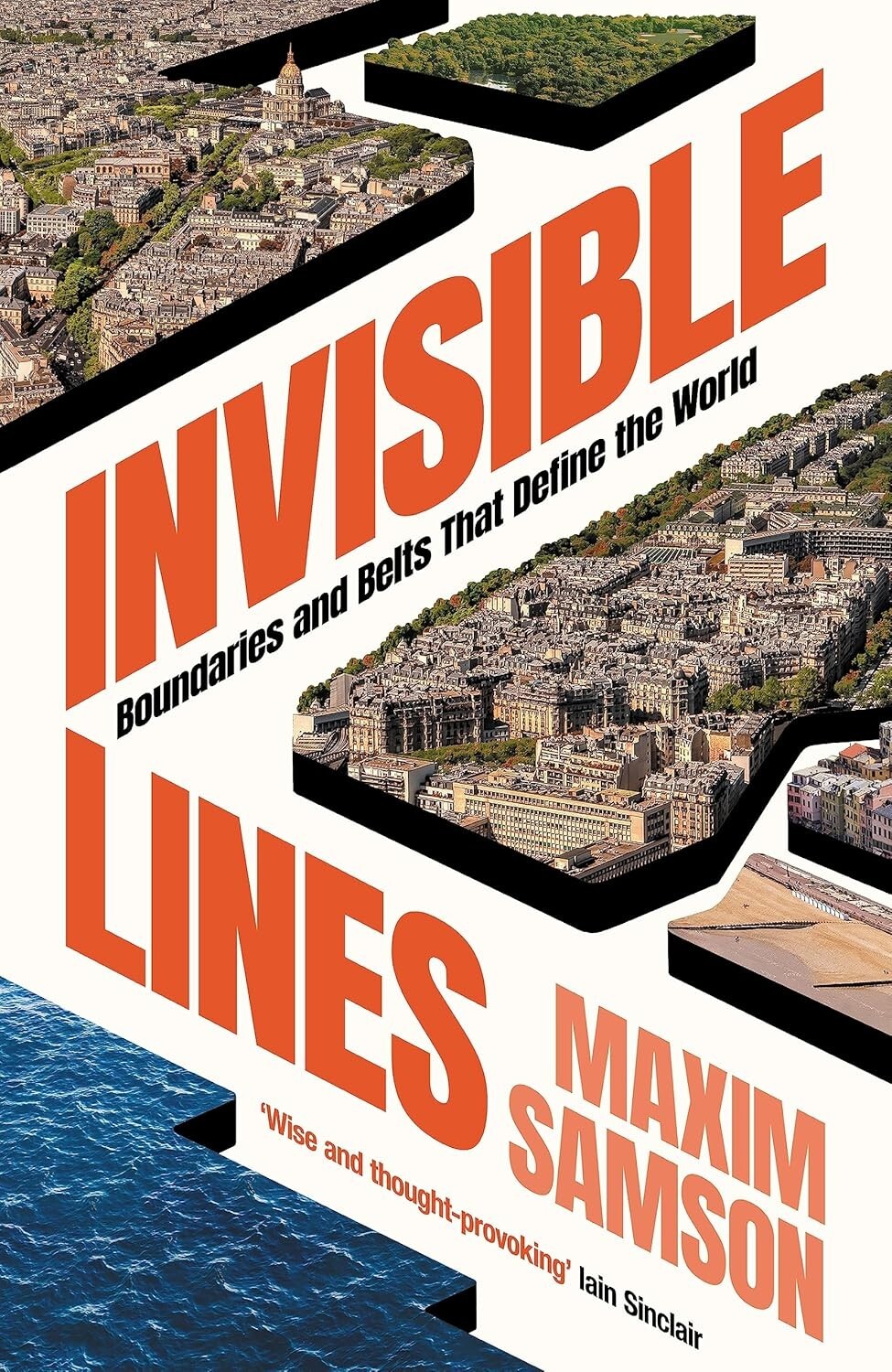 Invisible Lines: Boundaries and Belts That Define the World Book NEW Hardcover