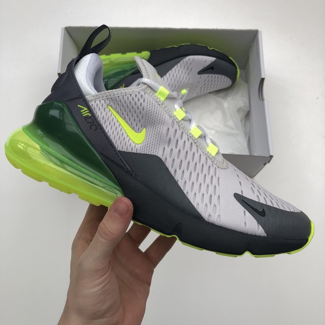 nike air max 270 we cool grey & blue fury