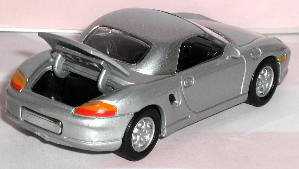 1/64 = 1999 99 PPORSCHE BOXTER / резиновая шина / литой спортивный автомобиль / Бесплатная доставка - Изображение 2 из 4