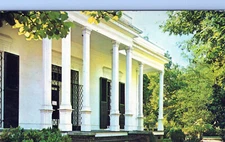 The Curlee House Corinth MS 1975 Linen Postcard 3.5"x5.5"