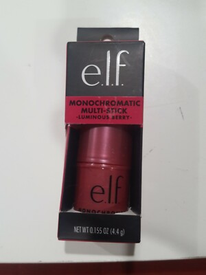 Elf Monochromatic Multi Stick e.l.f. .155 oz. 4.4g Full Size Luminous Berry