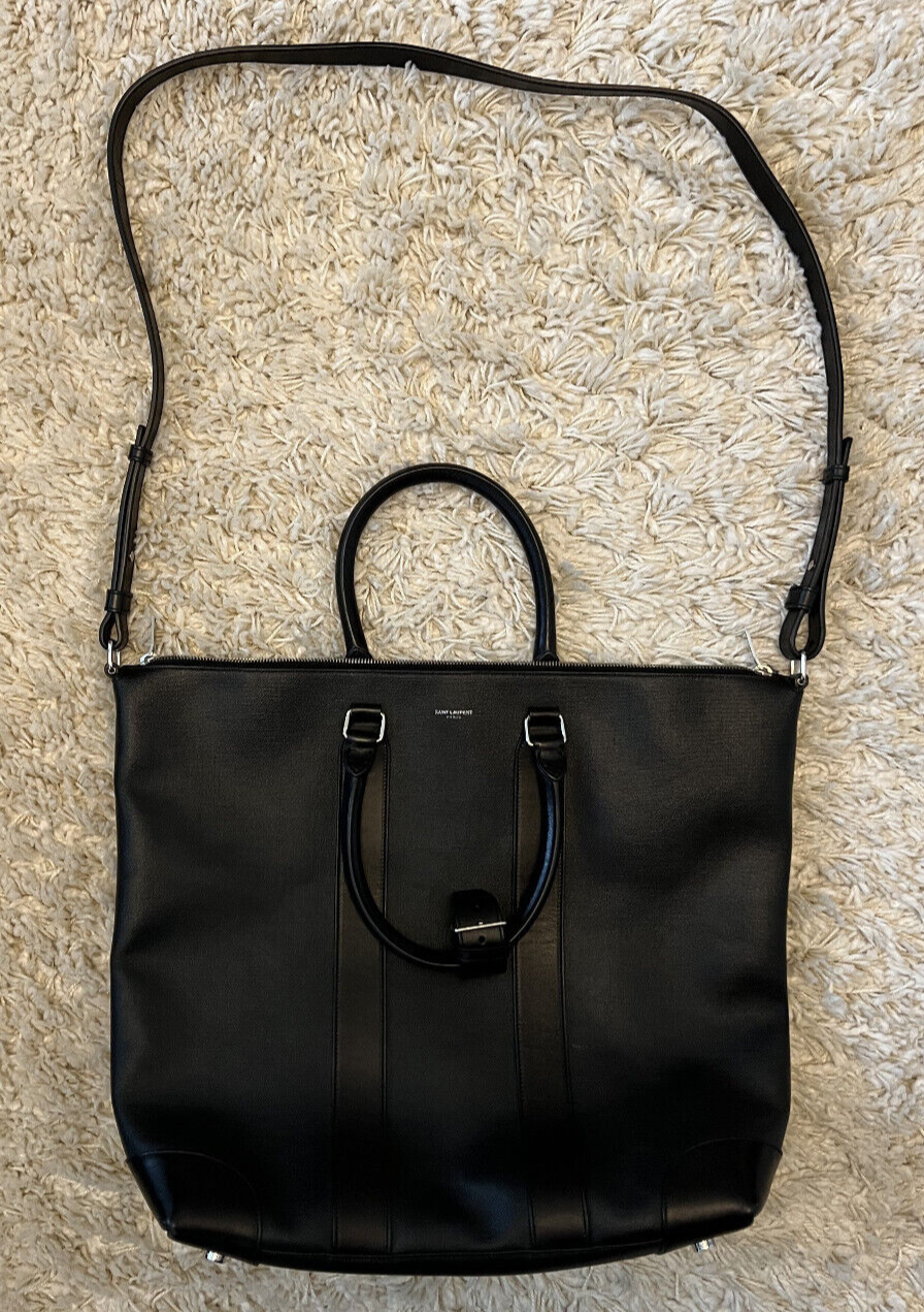 Saint Laurent Paris 359212 GL11N 2493 BORSA MONOG HAMPT Borsa a tracolla da uomo