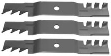 John Deere Z355E Z355R 48" Zero-Turn Gator Style Lawn Mower Blades Set of 3