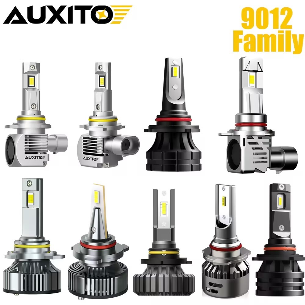 AUXITO 9012 HIR2 LED Headlight Bulb Kit 80K LM Super Bright High Low Beam