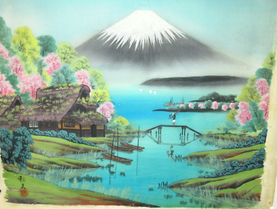 Mt.Fuji oil painting 富士山の絵　油絵　JAPAN Mt.Fuji oil painting 富士山の絵 油絵 JAPAN