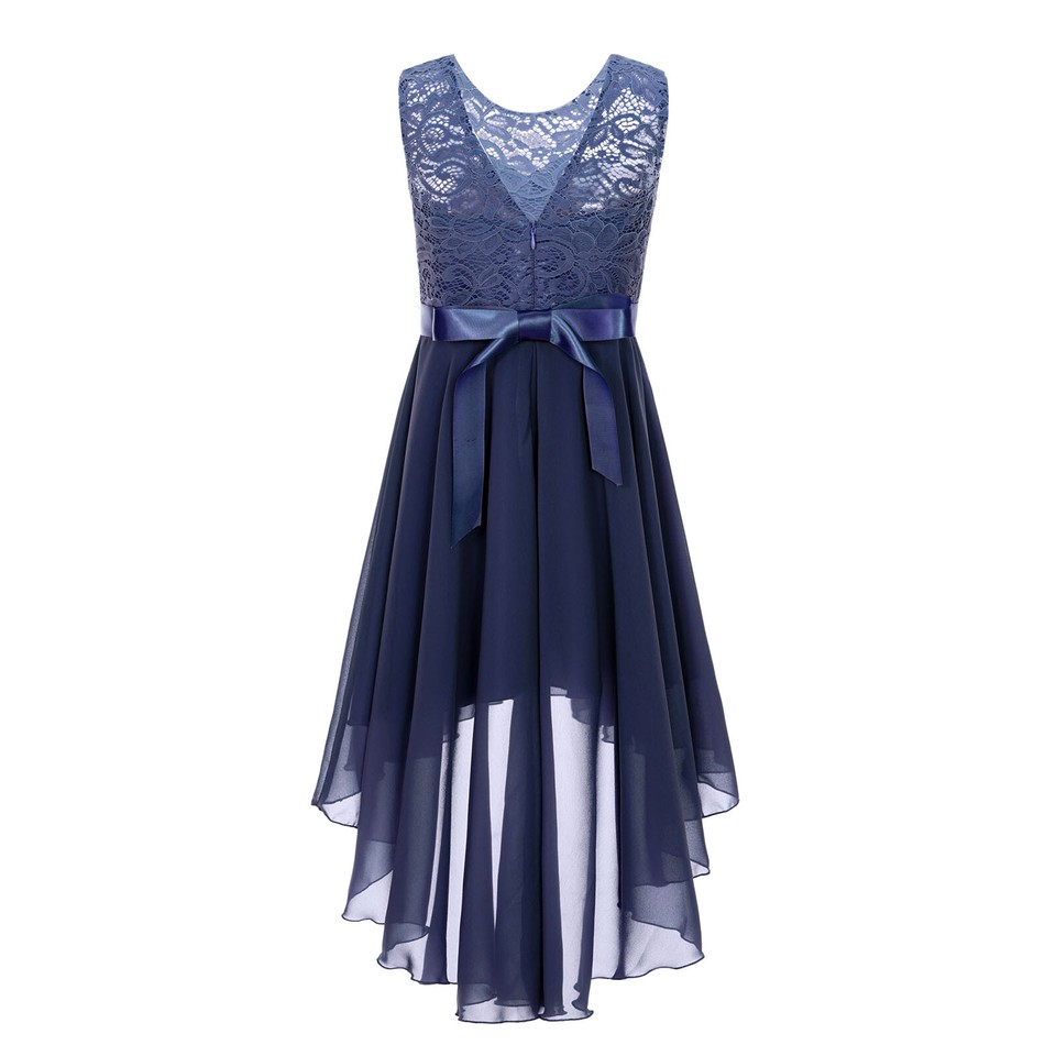 Kids High Low Party Dress GCHK163
