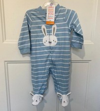 New Carters Sleep Play Outfit Baby Clothes 3 Months Soft Blue - High End Home