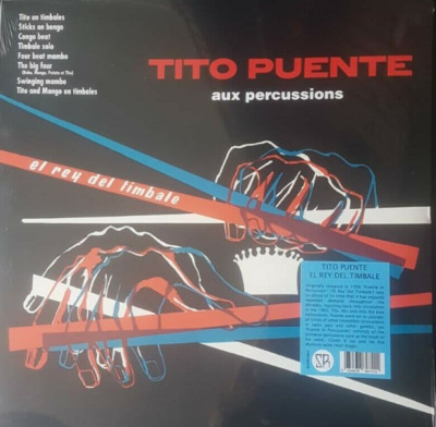 TITO PUENTE -el rey del timbale( USA / Puerto Rico - 1956 ) vinyl LP reissue -SR