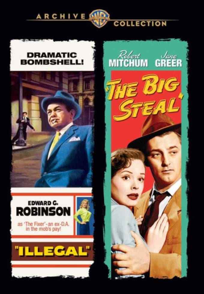 Illegal/Grande Steal DVD (1949) - Edward G.Robinson, Rober Mitchum, Lewis Allen