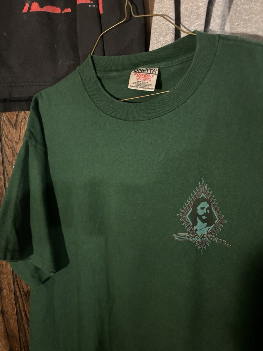 Vintage 90s Jesus Shirt, Savior Size XL 1995 View 2