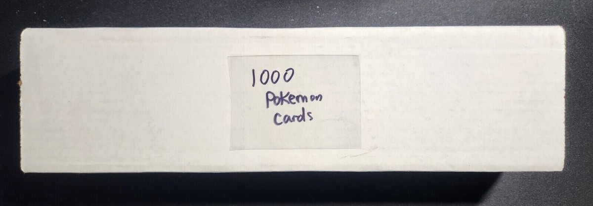1000 Pokemon cards lot ALL RANDOM CARDS Pokeman Common