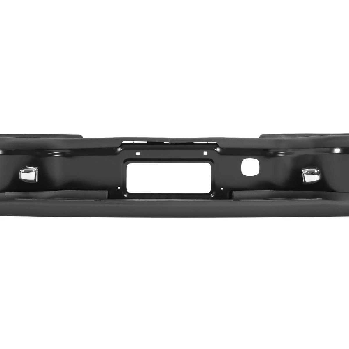 Replacement Step Bumper For 2001-2006 Chevy Silverado 2500 HD & GMC Sierra - Powdercoated Silver, Steel, Includes Hardware