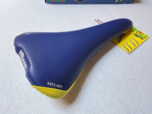 sella selle italia Flite MAX KEVLAR LEDER SATTEL BLU BLAU NEU IM KARTON '97 - Bild 15 von 24