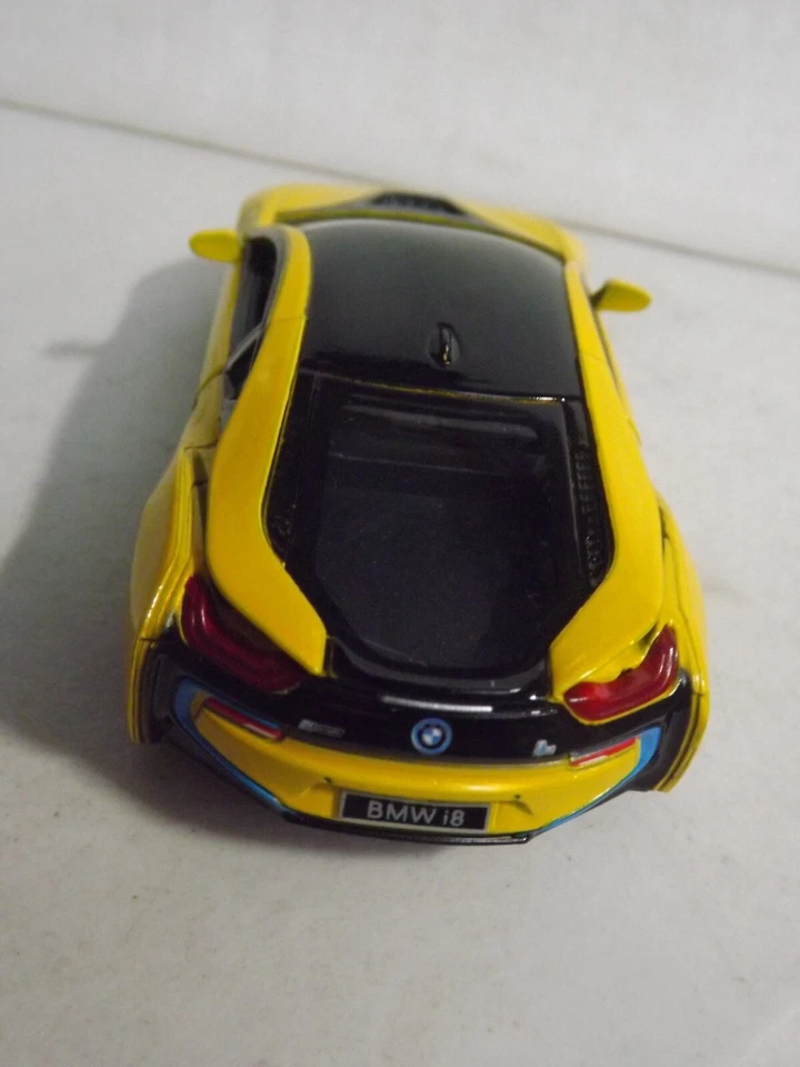 Kinsmart Yellow BMW i18  1/36 Scale - Image 4 of 4