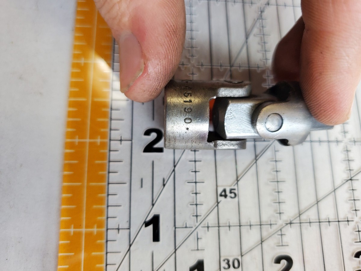 Vintage S-K Tools 45190 3/8” Drive Chrome Universal Joint Socket