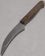 Oneida Edge 2.5" Curved Paring Knife High Carbon Stainless Steel Blade READ