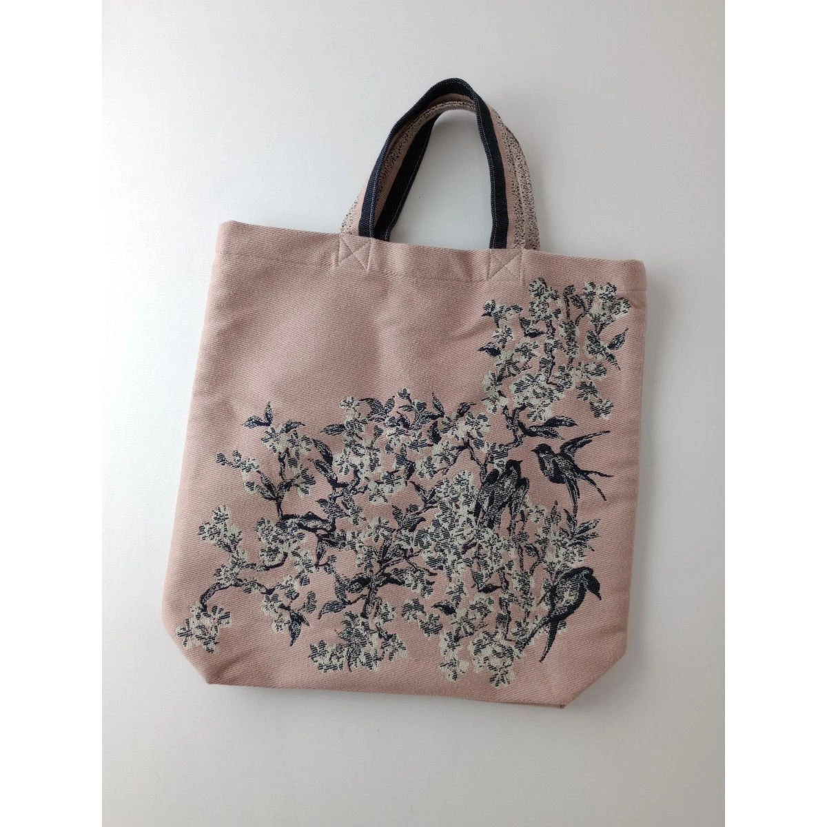 Sac fourre tout Christian Dior occasion créateur de rêves coton rose 37x38cm du Japon