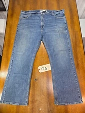 Levi Strauss Signature S59 Jeans Mens Size 44x30 Blue Denim Relaxed Bootcut Blue