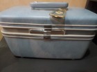 Vintage Samsonite Profile Travel Train Case Beauty Carry-On Luggage Blue — photo 7