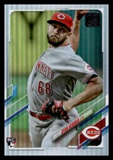 2021 Topps Update Ryan Hendrix #US37 Cincinnati Reds Rainbow Foil