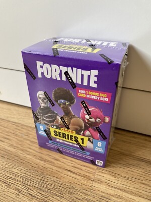 Panini Fortnite Blaster Box 2019 Series 1 - Factory Sealed, 37 Cards, Chase  Cards Inside Factory Sealed Card Box