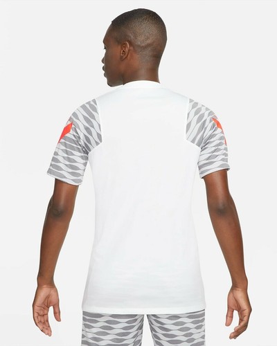 NWT NIKE Mens White Multi Slim-Fit Dri-FIT Strike Soccer T-Shirt CW5843-101 2XL - Picture 6 of 6