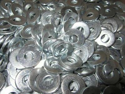 5/8'' USS Flat Washers Zinc Plated
